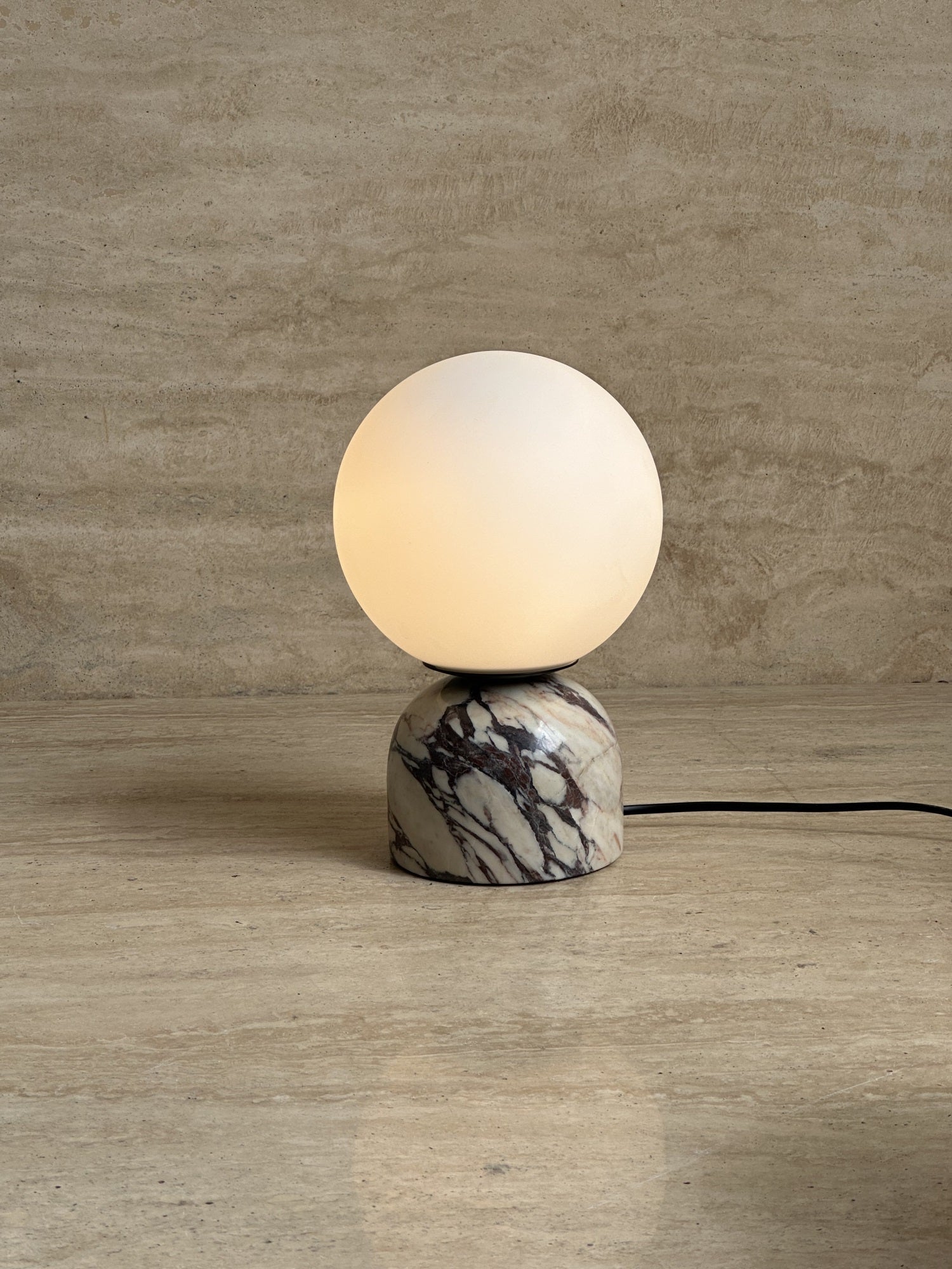 Yannick Marble Table Lamp - Lamp Copper