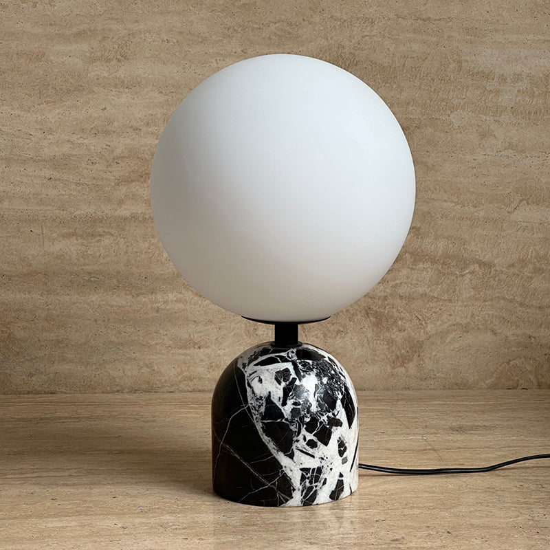 Yannick Marble Table Lamp - Lamp Copper