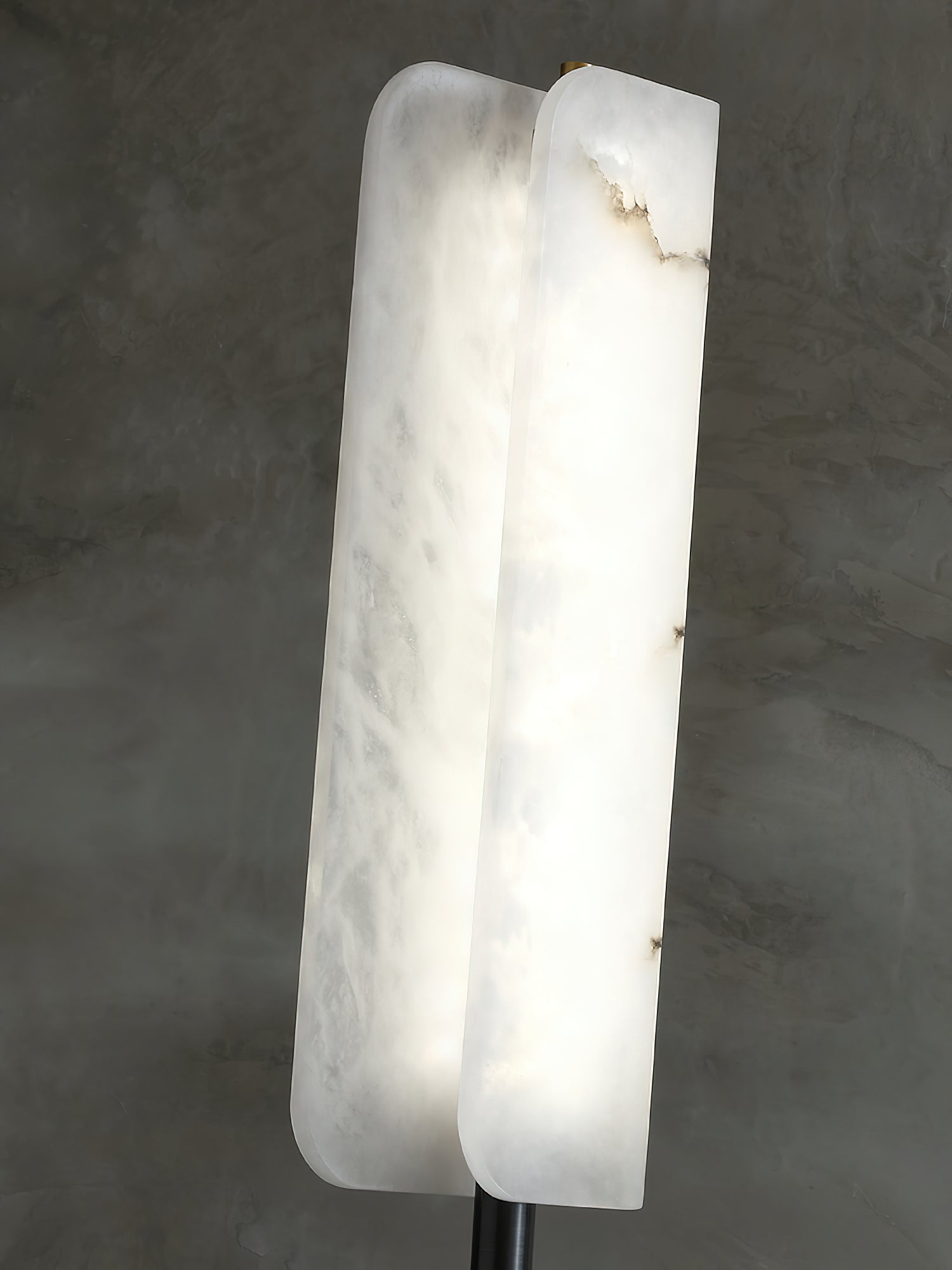 Years Alabaster Floor Lamp - Lamp Copper