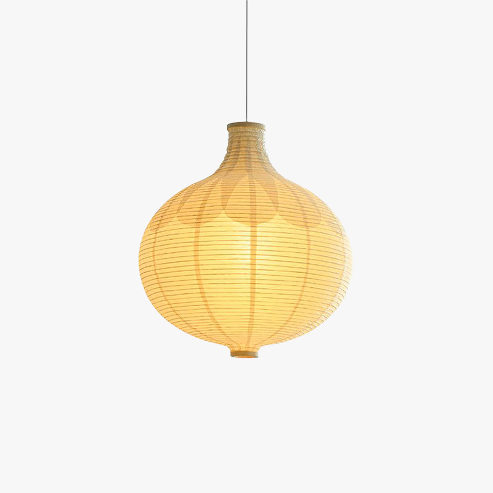 Ritta Giaponese Design Globo Legno Carta LED Lampade a Sospensione Soggiorno