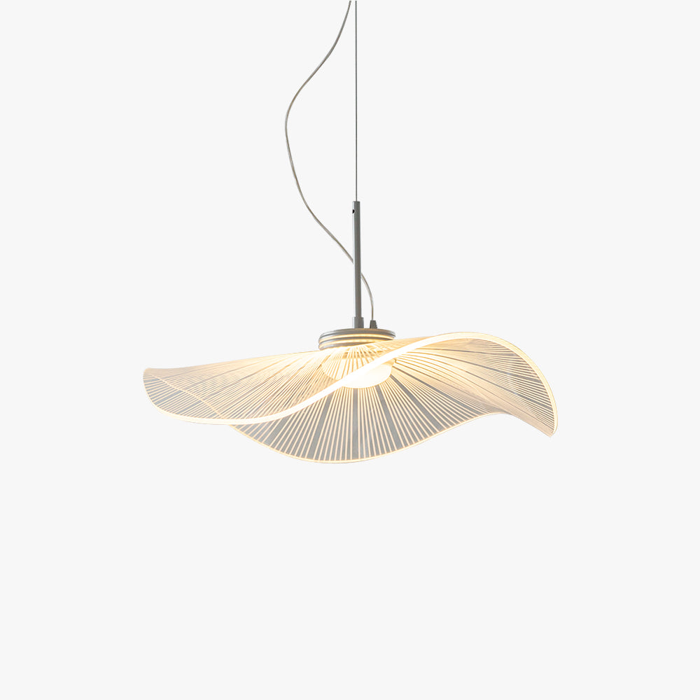 Ritta Design Foglia Metallo Acrilico LED Lampade a Sospensione Camera da Letto