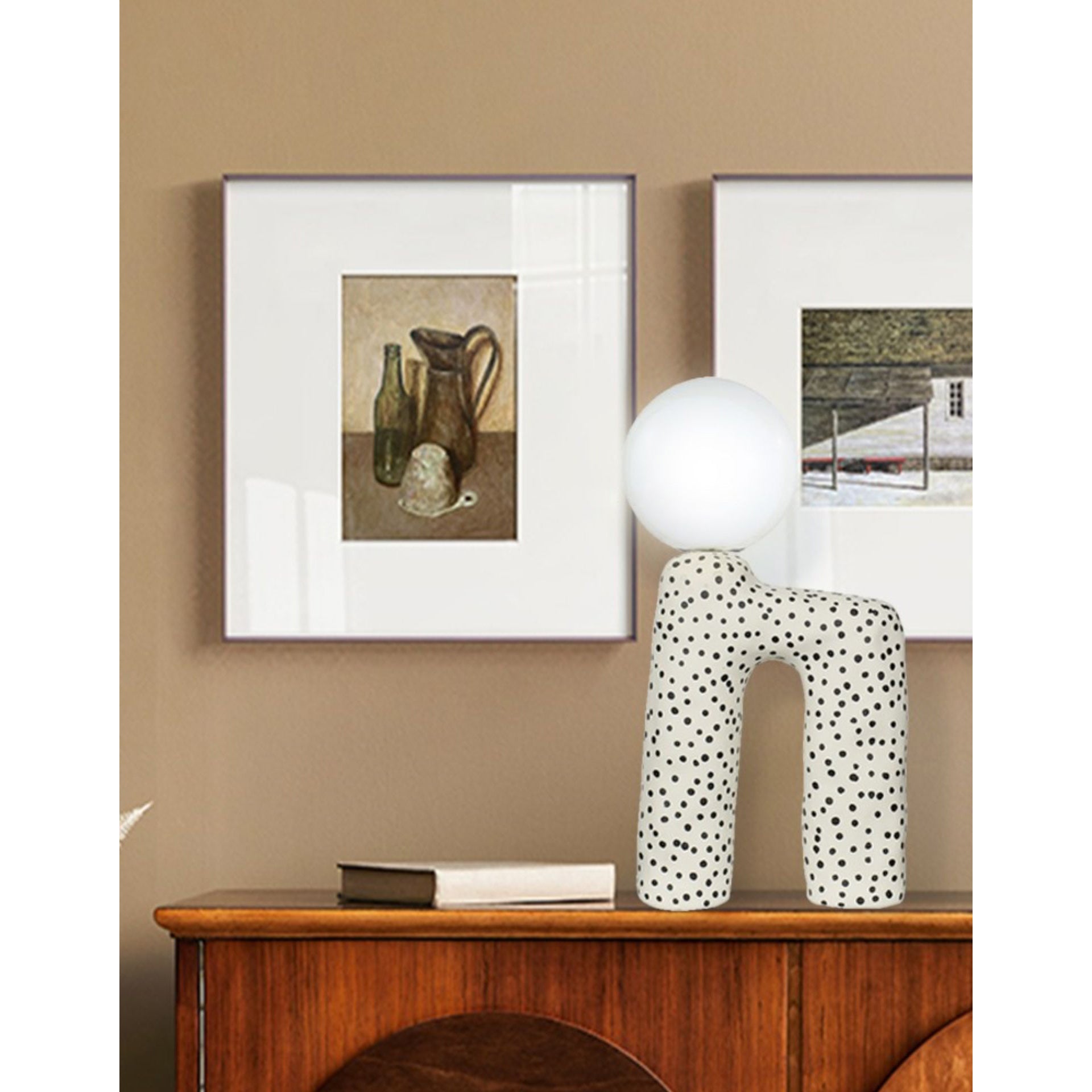 Zebra Table Lamp - Lamp Copper
