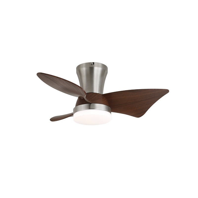 Ventilatore da Soffitto con Luce Luvora Minimalista in Legno