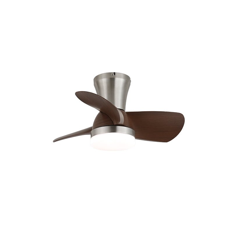 Ventilatore da Soffitto con Luce Luvora Minimalista in Legno
