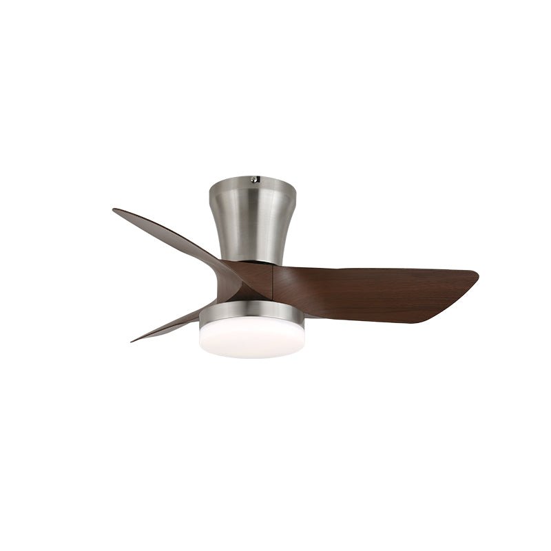 Ventilatore da soffitto Luvora con luce, primo piano del LED integrato