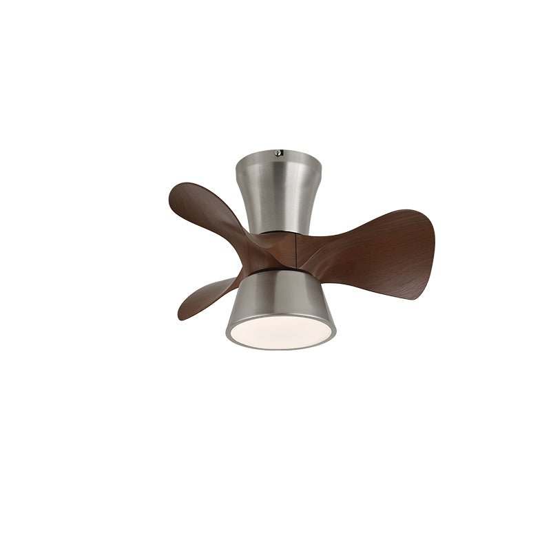 Ventilatore da Soffitto con Luce Luvora Minimalista in Legno