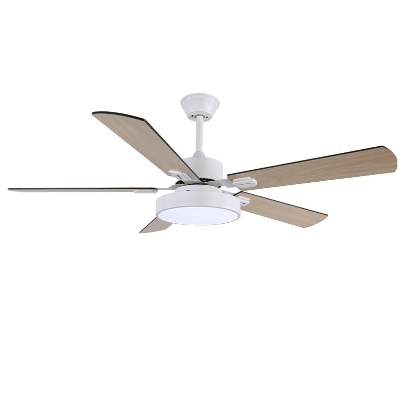 Ventilatore da Soffitto Moderno Aerilux in Legno con Luce