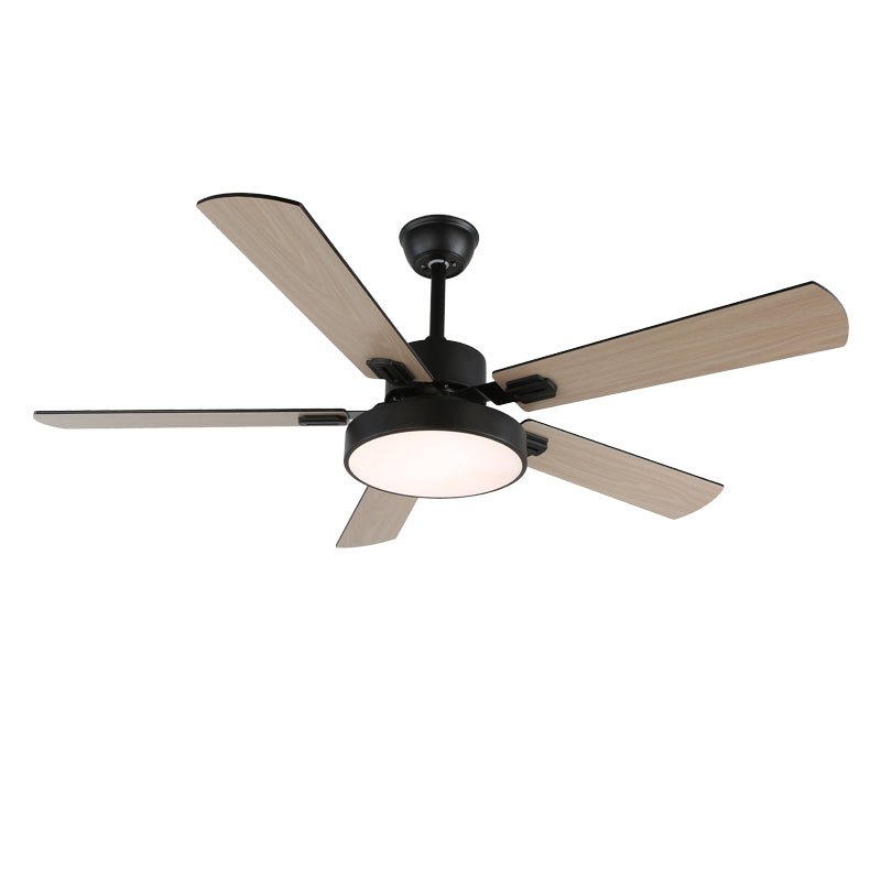 Ventilatore da Soffitto Moderno Aerilux in Legno con Luce