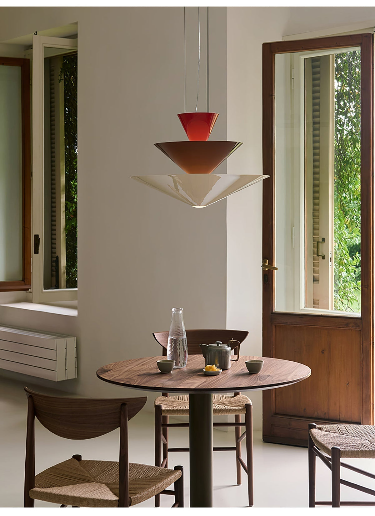 Pyramia Tiered Color Block Pendant Light - Blowlighting