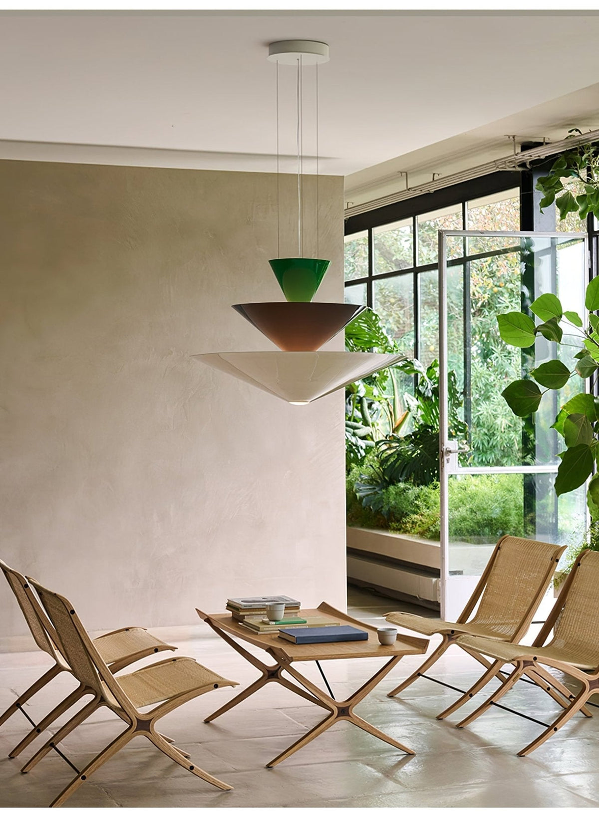 Pyramia Tiered Color Block Pendant Light - Blowlighting