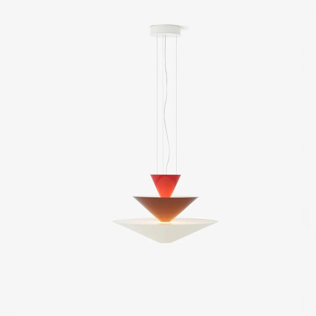 Pyramia Tiered Color Block Pendant Light - Blowlighting