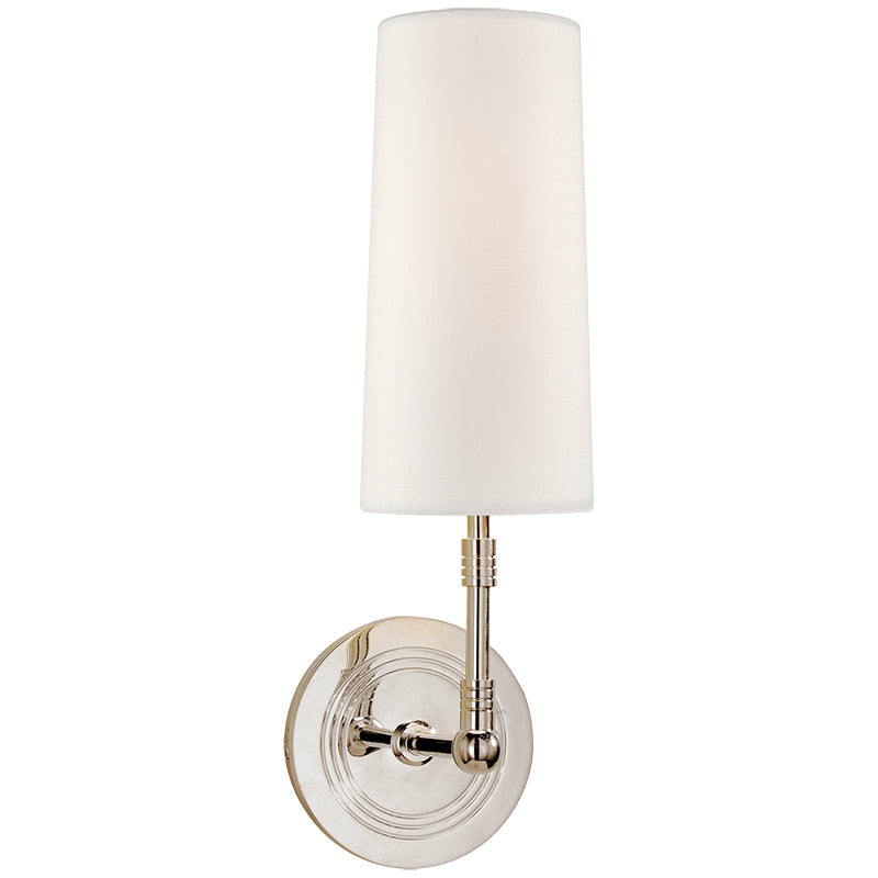 Ernorora Vintage Industrial Brass Fabric Wall Lamp - Lamp Copper