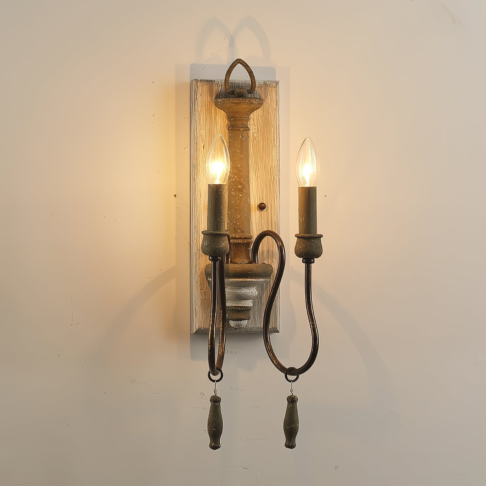 Zoe Elegance Vintage Classic Metal Wall Lamp - Lamp Copper