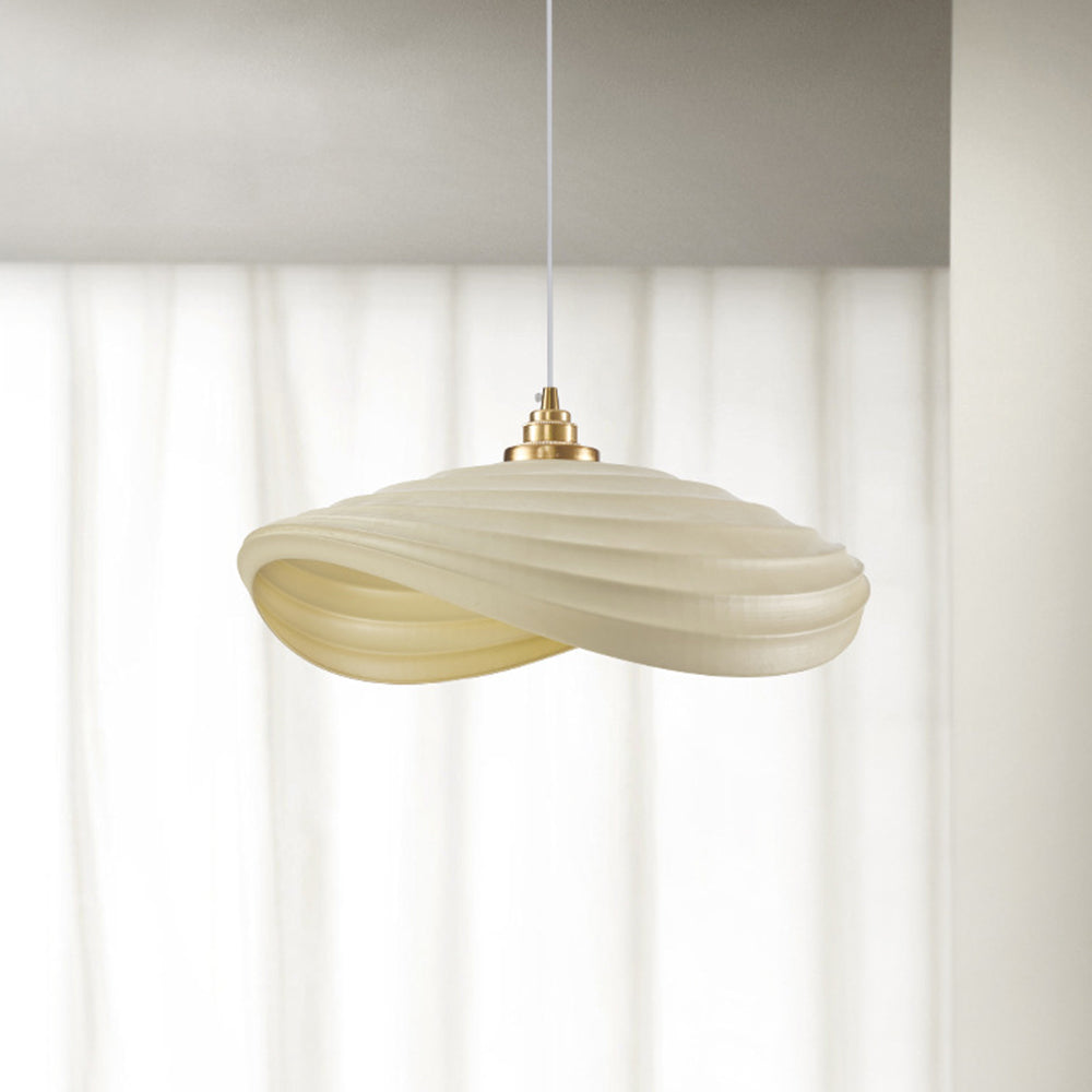 Ritta Lampade a Sospensione Resina/Metallo Wabi-Sabi Ondulazione Minimalista