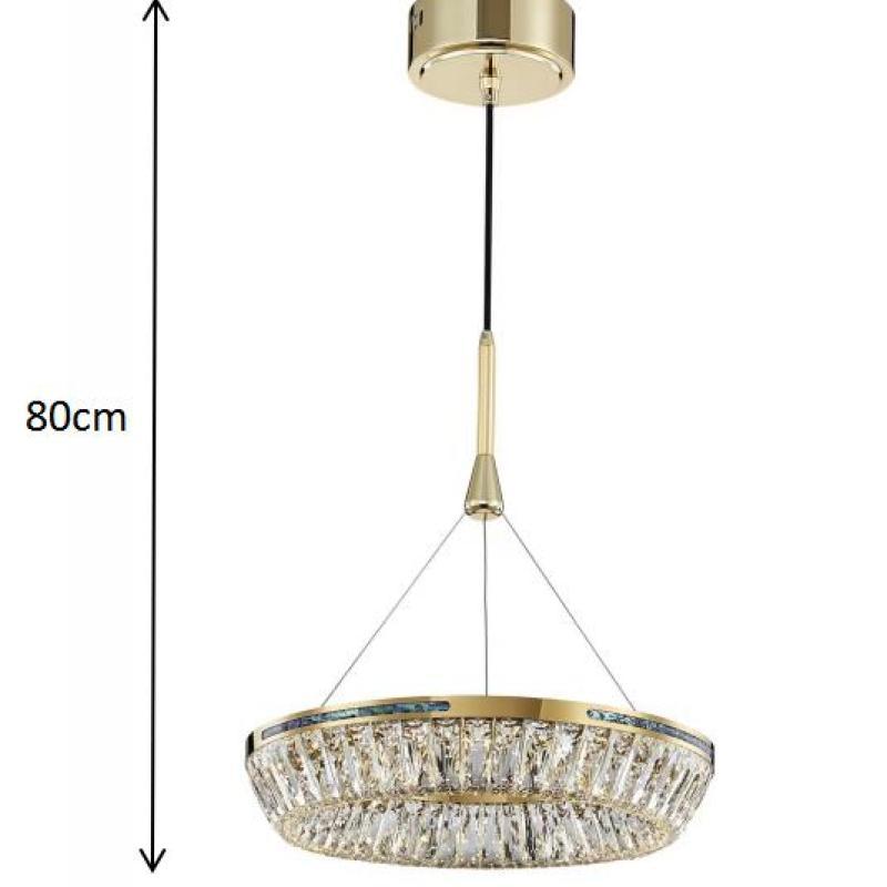 Marilyn Moderno LED Lusso Cristallo Oro Lampade a Sospensione Soggiorno/Camera da Letto
