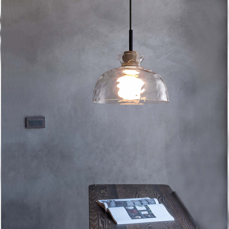 Arisha Minimalista LED Design Vetro Lampade a Sospensione Trasparente Soggiorno/Camera da Letto
