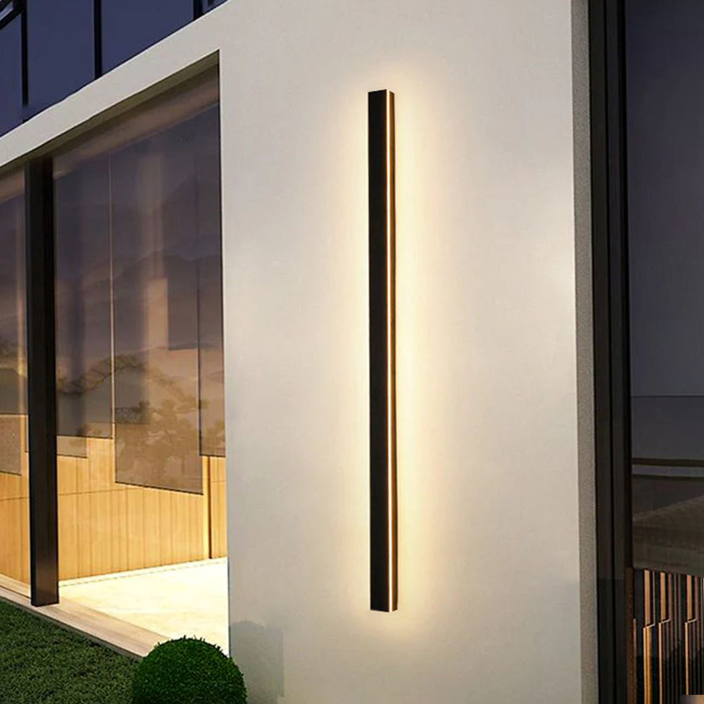 Ray Applique da Esterni Metallo Lineare Balcone Terrazza Minimalista