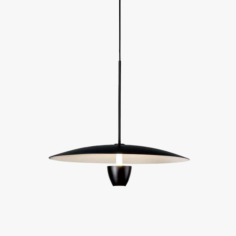Arisha Moderno LED Lampada a Sospensione Metallo Nera Sala da Pranzo/Soggiorno/Camera da Letto