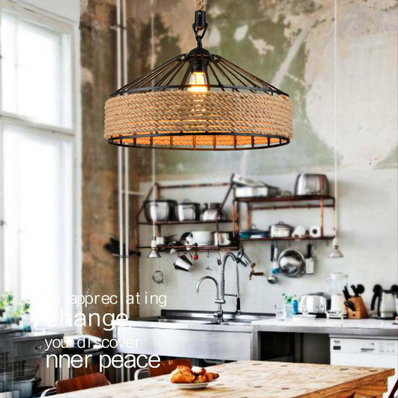 Alessio Design LED Lampada a Sospensione Metallo Nero Sala da Pranzo/Soggiorno/Camera da Letto