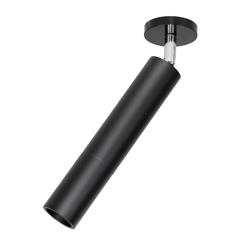 Arisha Moderna LED Tubo Lungo Plafoniera Metallo Nero/Bianco Soggiorno/Camera da Letto