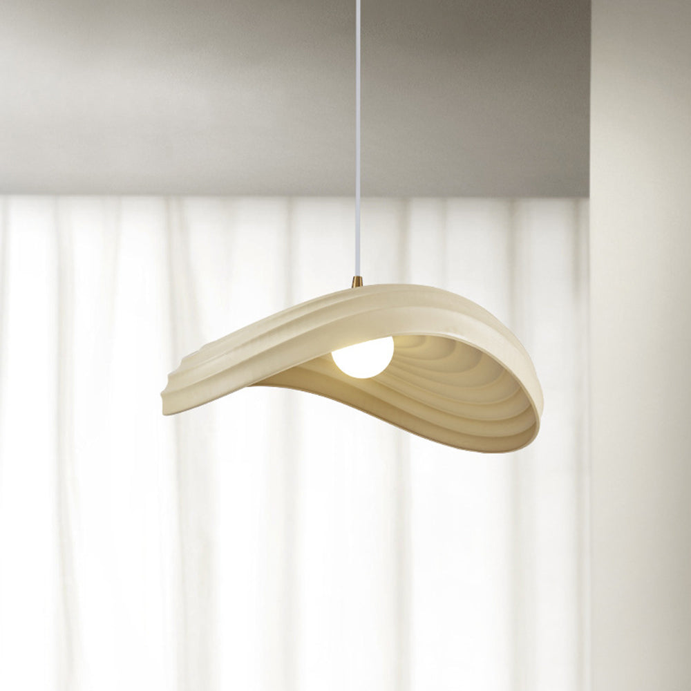 Ritta Lampade a Sospensione Resina/Metallo Wabi-Sabi Ondulazione Minimalista