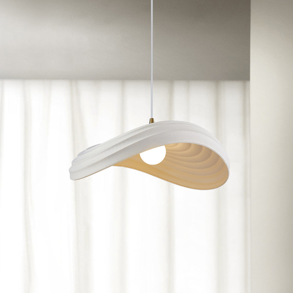 Ritta Lampade a Sospensione Resina/Metallo Wabi-Sabi Ondulazione Minimalista