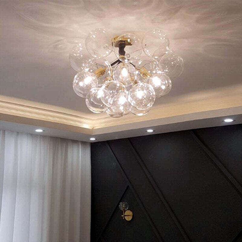 Valentina Decorativo LED Lampade a Sospensione Bianche/Nere/Caffè Bolle Soggiorno/Camera da Letto
