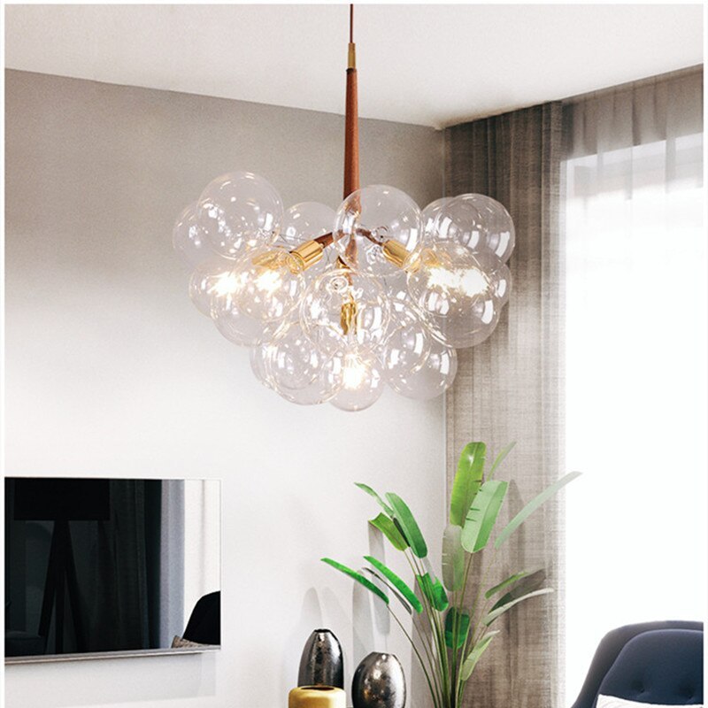 Valentina Decorativo LED Lampade a Sospensione Bianche/Nere/Caffè Bolle Soggiorno/Camera da Letto