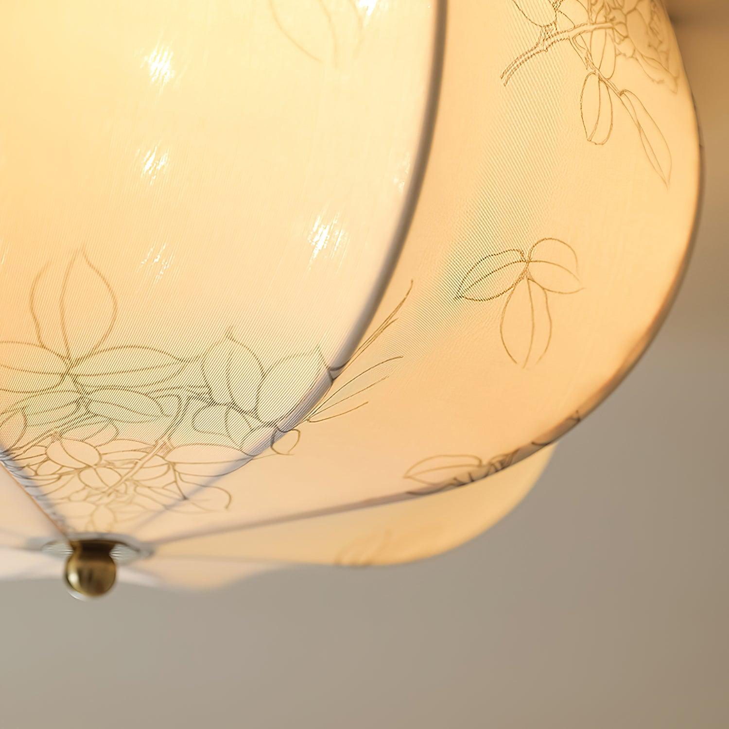 Ritta Retro Globo Metallo Stoffa LED Planiere Sala da Pranzo Camera da Letto