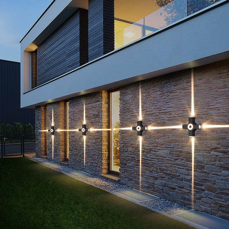 Ray Moderne LED Lampade da Esterno Croce Impermeabile Giardino/Corridoio
