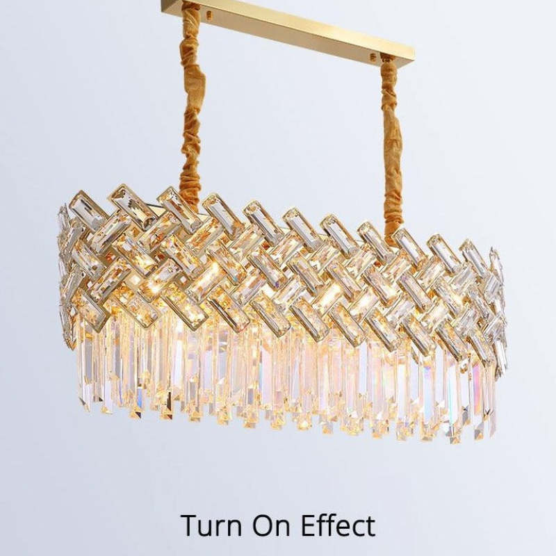 Marilyn Lusso LED Oro Moderni Lampade a Sospensione Cristallo Metallo Soggiorno/Camera da Letto