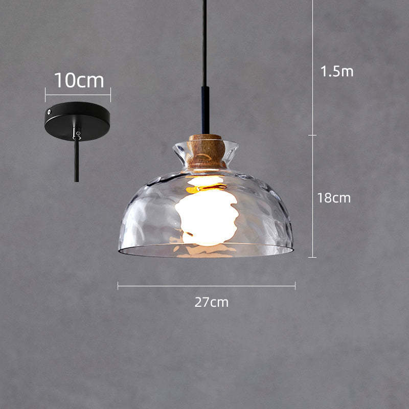 Arisha Minimalista LED Design Vetro Lampade a Sospensione Trasparente Soggiorno/Camera da Letto