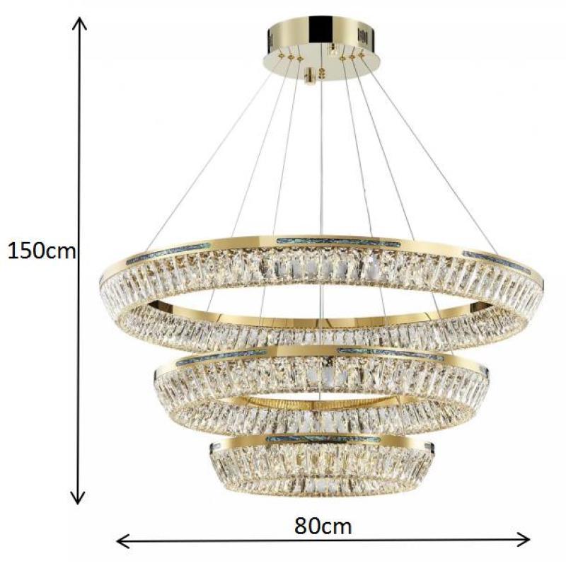 Marilyn Moderno LED Lusso Cristallo Oro Lampade a Sospensione Soggiorno/Camera da Letto