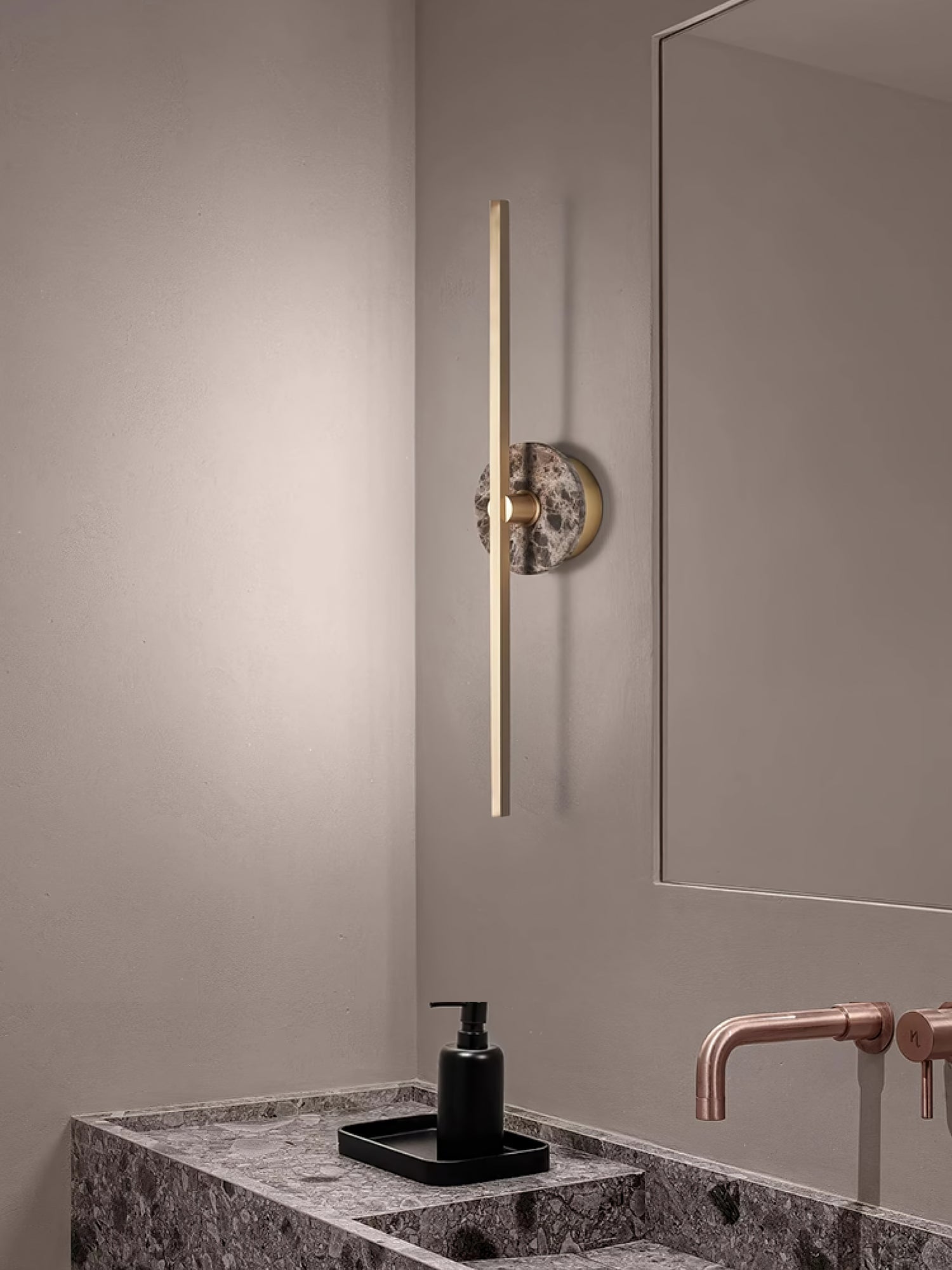 Elmarir Linear Alabaster Wall Light - Neutralighting