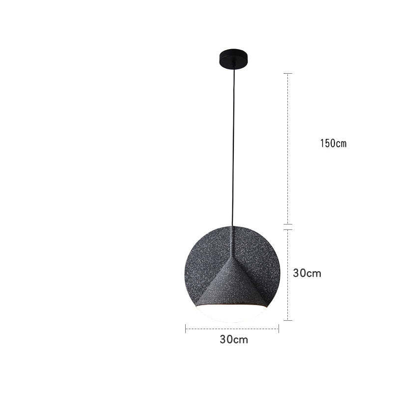 Valentina Moderno Minimalismo LED Lampada a Sospensione Grigio/Blu/Giallo Camera da Letto/Sala da Pranzo