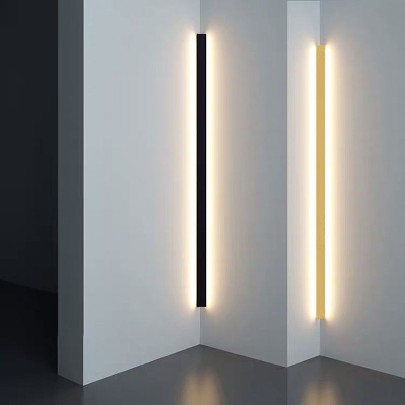 Arisha Minimalista Lineare Metallo Acrilico Applique Camera da Letto
