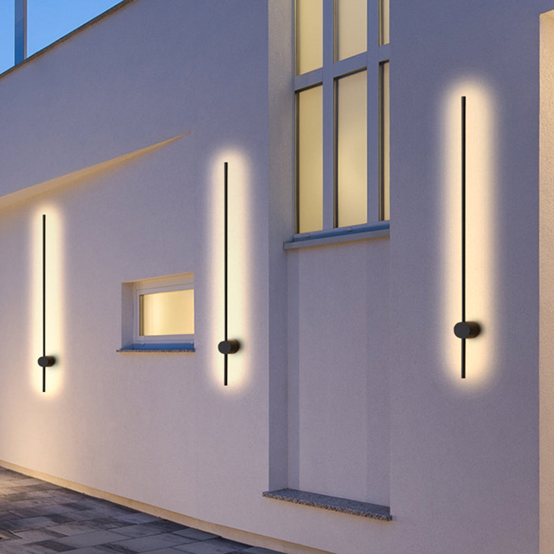 Arisha Lampada da Parete Lineare LED Minimalista Rotabile per Esterni