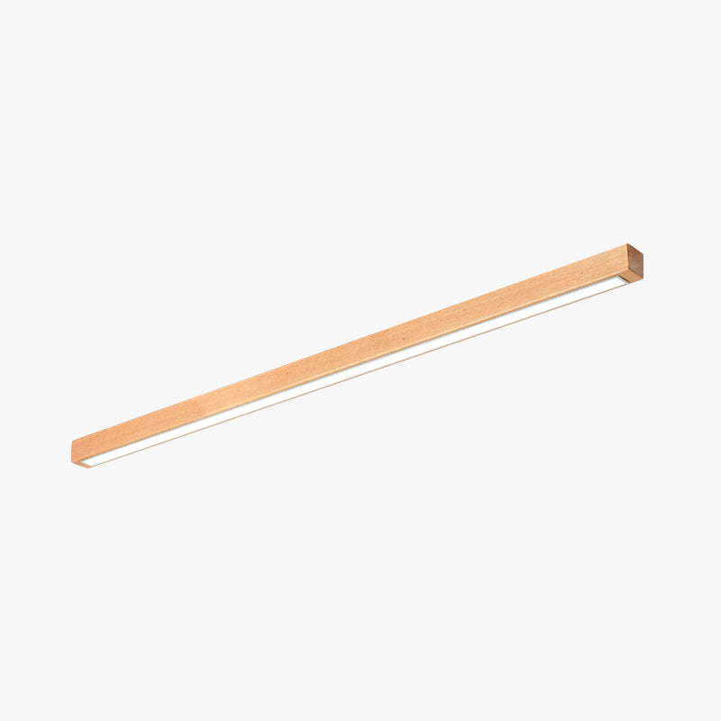 Arisha Moderna LED Plafoniera Legno Acrilico Lineare Soggiorno/Camera da Letto