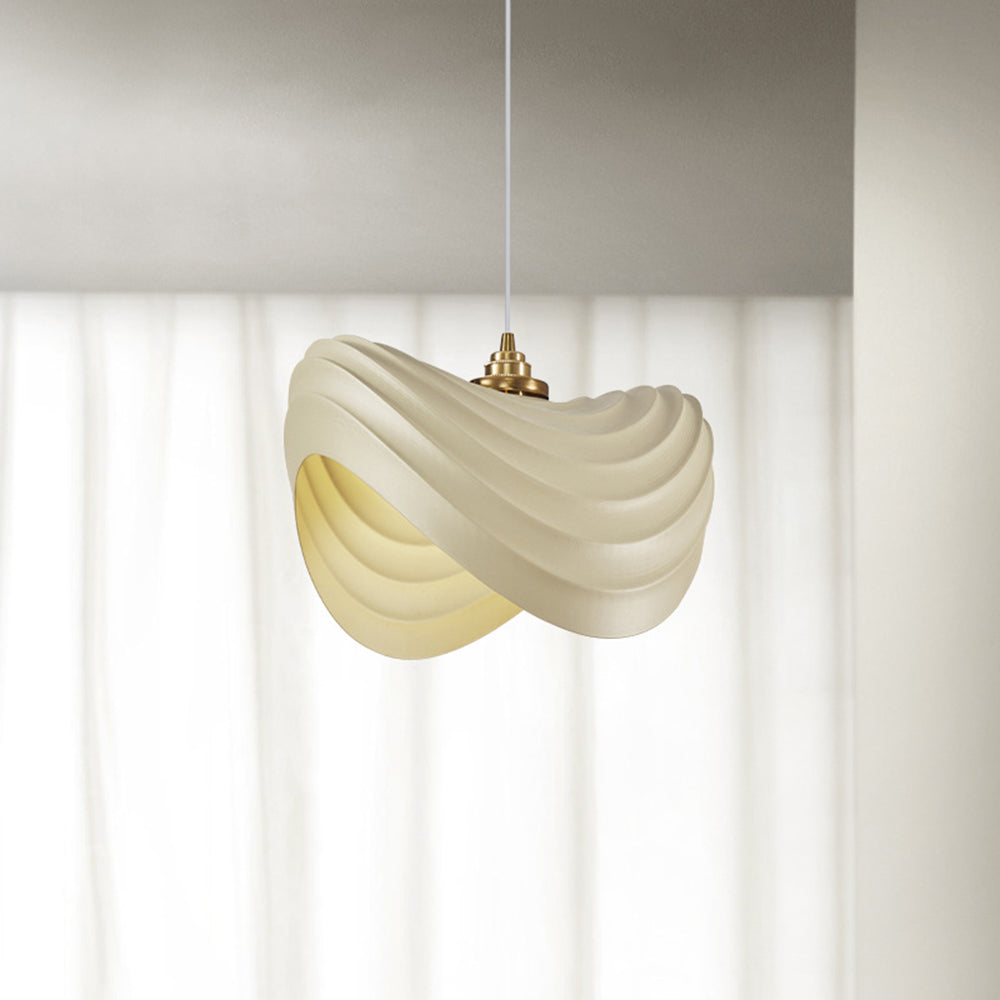 Ritta Lampade a Sospensione Resina/Metallo Wabi-Sabi Ondulazione Minimalista