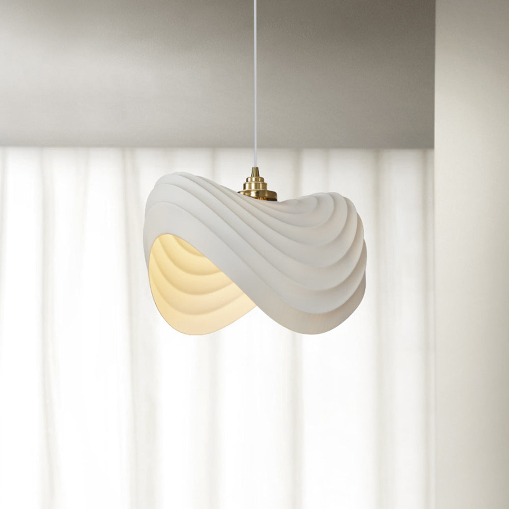Ritta Lampade a Sospensione Resina/Metallo Wabi-Sabi Ondulazione Minimalista