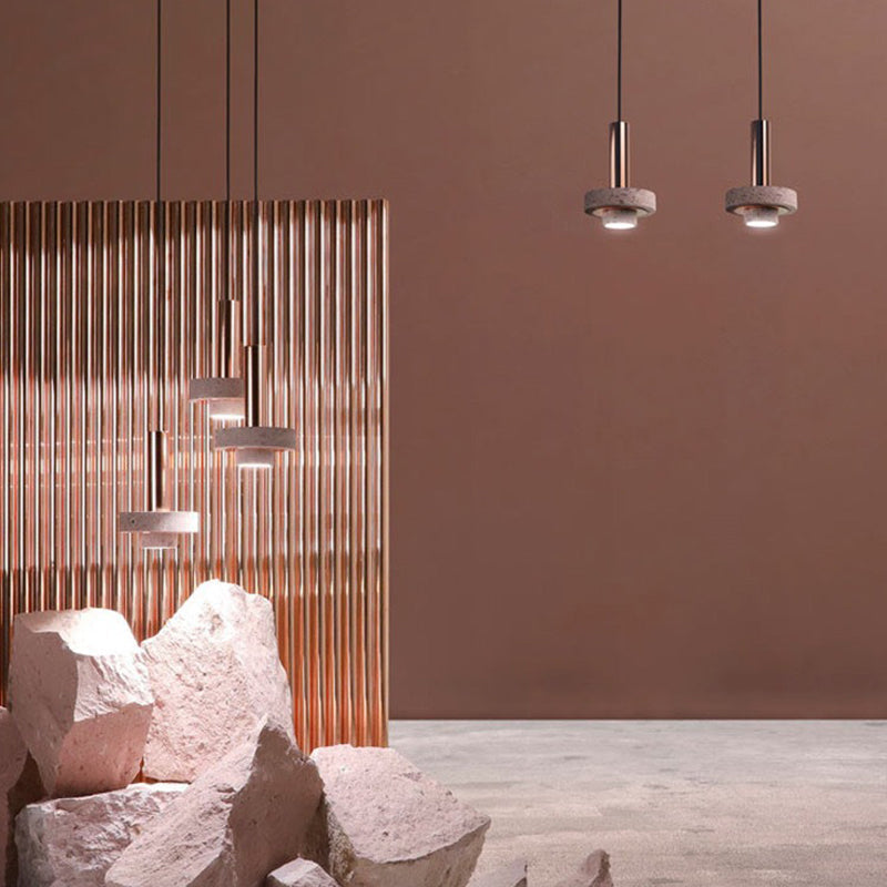 Zaid Lampade a Sospensione Colorate Terrazzo Moderne LED Arte Deco