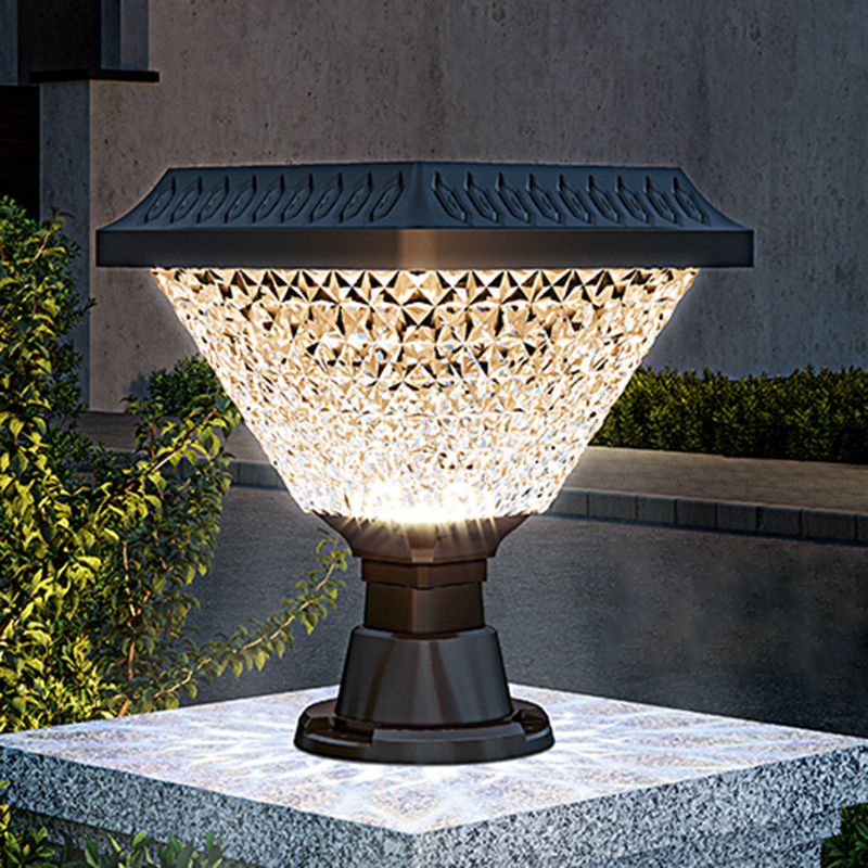 Ray Moderno Geometrico Solare Acrilico Lampade da Esterni