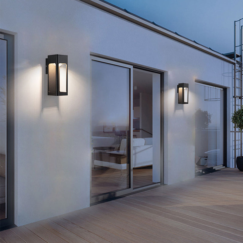 Ray Moderne LED Lampade da Esterno Geometrica Impermeabile Fisse/Sensore