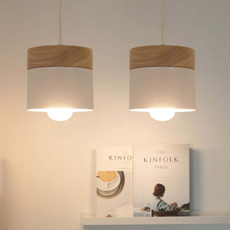 Valentina Nordiche Colorato LED Lampade a Sospensione Metallo/Legno Globo Soggiorno/Camera da Letto