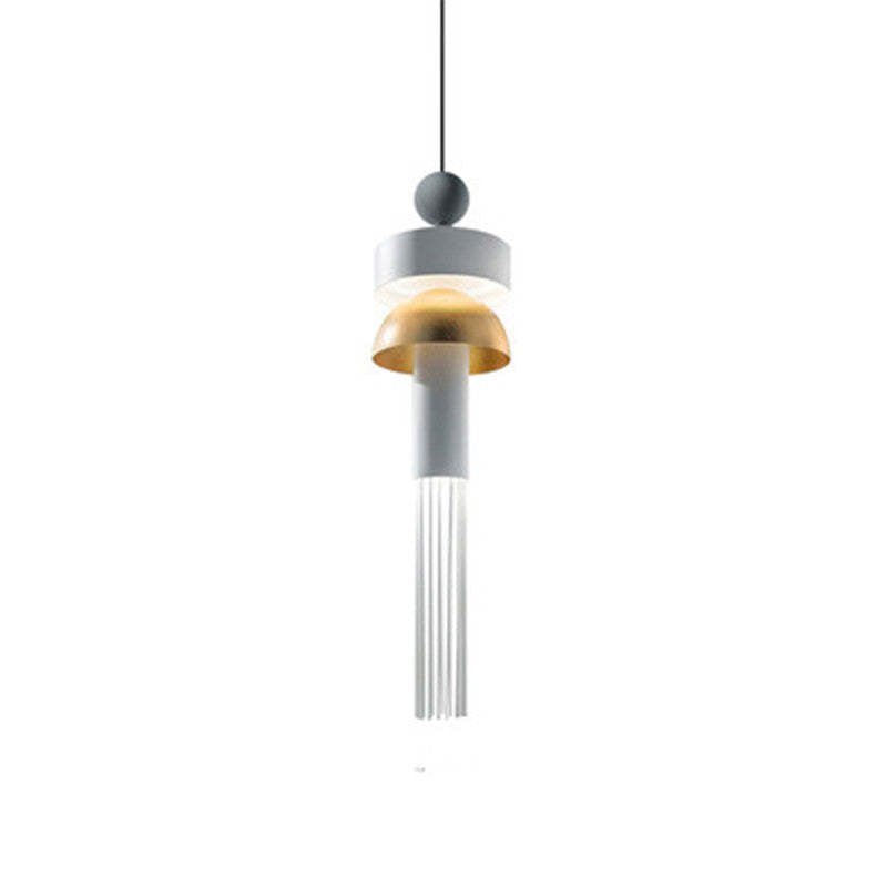 Colon Design LED Lampada a Sospensione Metallo Nappa Campanelli Eolici Moderna Soggiorno/Camera da Letto