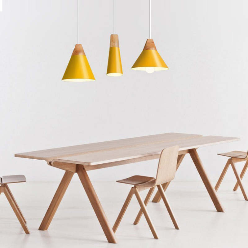 Valentina Moderno Semplice LED Lampada a Sospensione Multi-Forme Legno/Metallo Soggiorno/Camera da Letto/Cucina