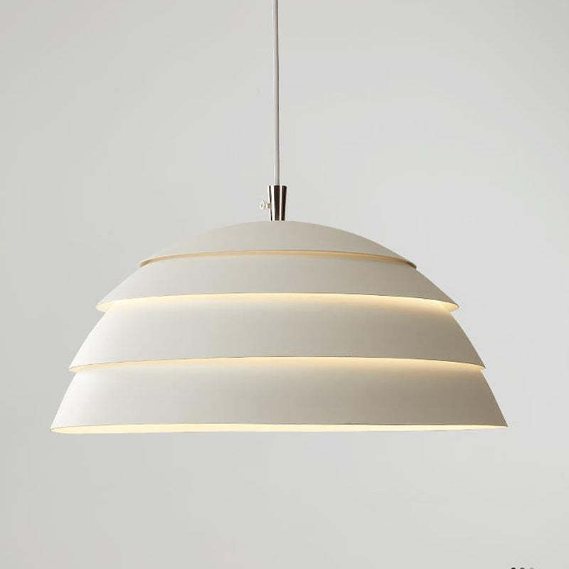 Nazifa Minimalismo LED Lampade a Sospensione Metallo Nero/Bianco Sala da Pranzo/Soggiorno/Camera da Letto