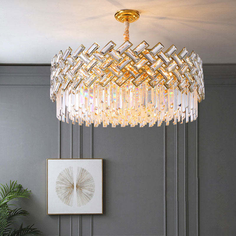 Marilyn Lusso LED Oro Moderni Lampade a Sospensione Cristallo Metallo Soggiorno/Camera da Letto