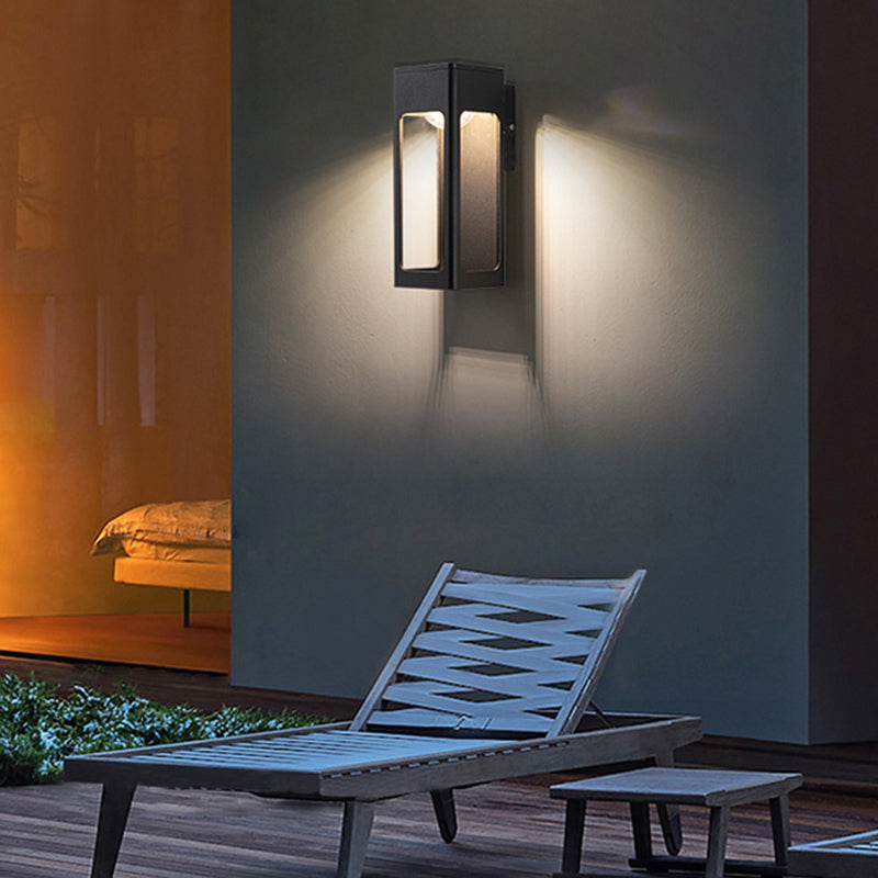 Ray Moderne LED Lampade da Esterno Geometrica Impermeabile Fisse/Sensore
