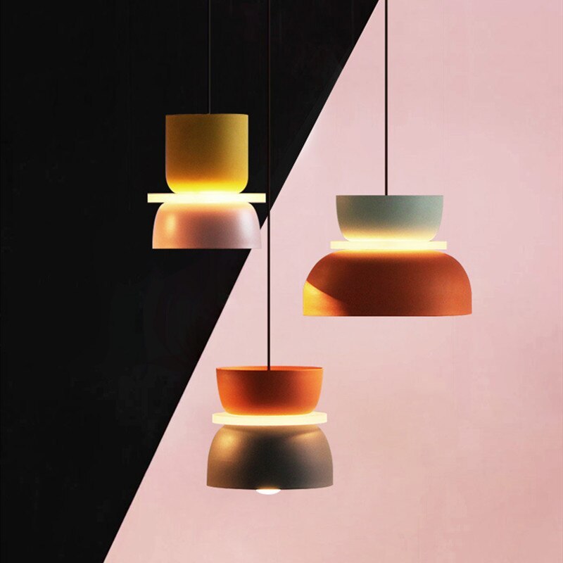 Valentina Moderni LED Lampade a Sospensione Metallo Sala Studio